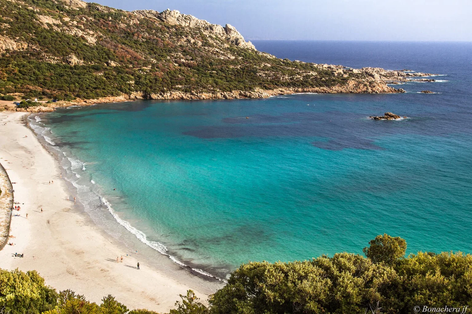 La plage de Roccapina