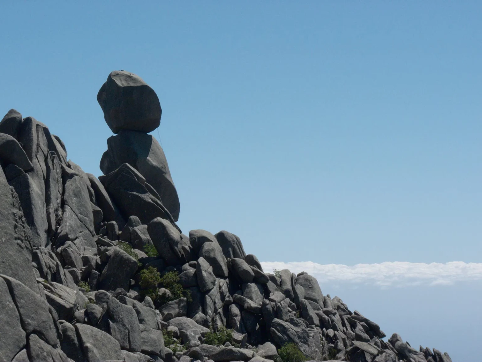 Le rocher de l’Omu di Cagna