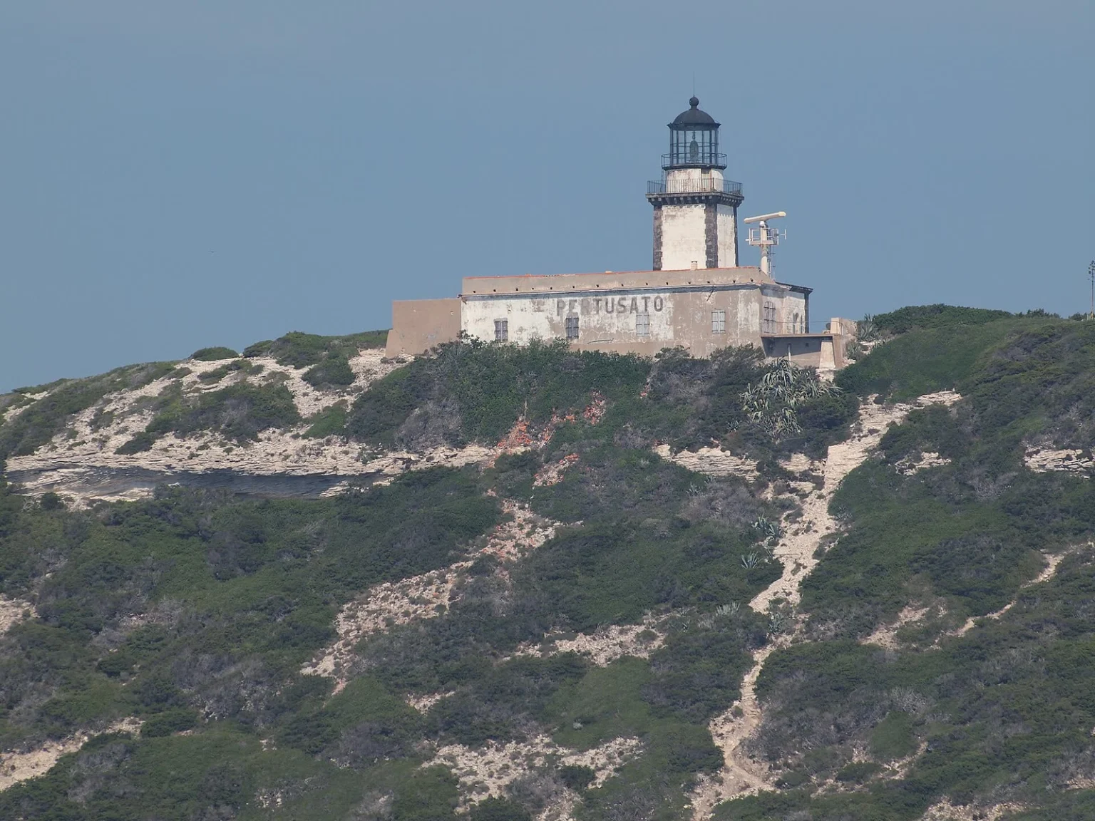 Le phare de Pertusato, au sud de Bonifacio